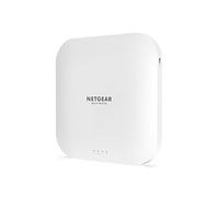 Netgear WAX218-100EUS - Punto de Acceso Wi-Fi 6 PoE+ AX3600 de Doble Banda Ofrece Wi-Fi de Alto Rendimiento de Montaje en Pared o Techo Cliente, Blanco