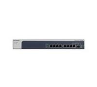 NETGEAR XS508M No administrado 10G Ethernet (100/1000/10000) Gris, Plata