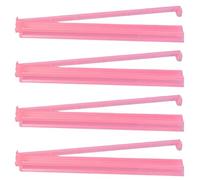 NethCasti Racks Mahjong con empujadores 4pcs 18.5in empujadores y estanterías de Mahjong Transparentes Accesorios acrílicos Americanos