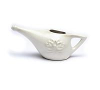 Neti Pot Cerámica Limpieza Nariz Diario Sal Himalaya Jala Cavidad Nasal Yoga