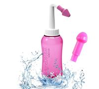 Neti Pot - Kit de enjuague nasal de 300 ml, limpiador de nariz, enjuague a presión, irrigación nasal para adultos y niños