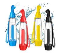 Netoches 4 Piezas Summer Mister Sprays Botella Set Bomba Mister Dispositivo de Enfriamiento Personal de Plástico Vacías Sprays Agua Recargable