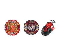 Netoke Peonzas Estadio Conjunto, 4D Metal Fusion Peonzas, Juguetes Clásicos Regalo para Niños, Modelo: B-195+B-191-02