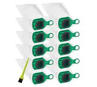 NETONDA 10PCS Bolsa Aspiradora Vorwerk Repuestos Kobold Bolsas de Filtro para Vorwerk Recambios Kobold VB100 FP 100, Bolsas Aspiradora Vorwerk Kobold Aspirador Sin Cable VB100 VB 100 FP100 FP 100