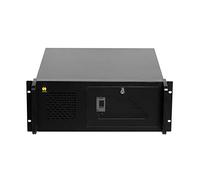 Netrack - Netrack 19" / 19" Rack Servidor chasis 4U / 4HE Negro, 482 x 177 x 450 mm