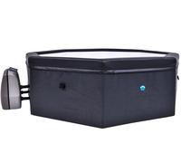 NetSpa Octopus 4+2 Persons Whirlpool Halbstarr Ø 193cm en Exterior Pool Negro