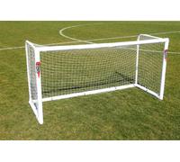 POWERSHOT® Portería de fútbol de uPVC 2,4 x 1,8m - Fabricada EN Alemania - ¡2 años de garantía y se Puede Instalar Todo el año!