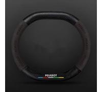 NETTAY Funda para Volante, para Peugeot 308 SW 2021-2024/Peugeot 308 2021-2024 Cubierta para Volante, Funda Volante, Protector de Volante, Funda Volante Anti Deslizante,B-DD 38cm