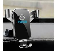 NETTAY Soporte para Teléfono del Coche para Mazda MX-30/Mazda MX-5/MX-5 Hardtop/Roadster/RX-8, Soporte de navegación para Consola Central, Soporte Coche Estable Accesorios,B/Silver