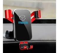 NETTAY Soporte para Teléfono del Coche para Mazda MX-30/Mazda MX-5/MX-5 Hardtop/Roadster/RX-8, Soporte de navegación para Consola Central, Soporte Coche Estable Accesorios,C/Red