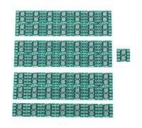 Nettoppo 50 unidades SOP8 SSOP8 TSSOP8 TSSOP8 SMD a DIP8 adaptador 0,65/1,27 mm PCB placa