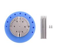 Nettoppo Herramienta de ReparacióN de Relojes, PunzóN de Acero, ExtraccióN e InstalacióN de Rueda de Equilibrio, Kits de NúCleo de Eje de Resorte, EdicióN Mejorada