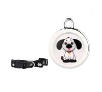Nettoppo Rastreador GPS Antipérdida para Mascotas, Localizador Inteligente Portátil Resistente Al Agua con Bluetooth, Dispositivo de Búsqueda de Collar de Seguimiento en Tiempo Real, Perro