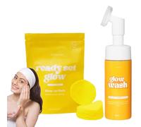 Nettoyant Éclaircissant Pour Le VisageGommage Éclaircissant Pour Le Visage Avec Tampons Nettoyants,Lavage Éclaircissant Pour Le Visage | Nettoyant Doux Pour Le Visage, Soins De La Peau Pour Les
