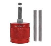 Nettoyer de tuyaux en cuivre professionnel - Brosse de forage multi-tête pour le retrait de la rouille approfondie, nettoyage de précision avec une fonction de poils robuste, outil pour l'électricien