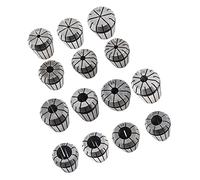 netuera Juego de 14 pinzas de resorte ER32 para máquina de grabado CNC y herramientas de torno de fresado Chuck 1/16-3/4 (A9F7-279)