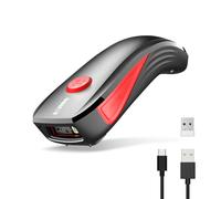 NETUM CS9000 Escáner De Códigos QR Bluetooth - Escáner De Códigos De Barras Inalámbrico Mejorado con Motor De Escaneo Honeywell, Lector Portátil 2D para Inventario En Tablets, Android, iOS, PC Y POS