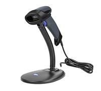 NETUM Escáner de código de barras 2D con soporte USB 2.0 con cable QR Code Imager lector automático de código de barras pistola escáner de mano con cable USB para portátiles, computadoras, cajero, POS