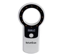 NetumScan Upgraded Pet Microchip Reader, escáner portátil de chip para mascotas recargable Animal ID Tag Scanner con pantalla OLED estable para ISO 11784/11785,FDX-B y ID64 RFID EMID DJ-260C