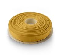 Netuno 1 cinta de grosgrain acanalada dorada de 12 mm x 22 m cinta de poliéster cinta acanalada cinta decorativa para coser manualidades boda regalo decoración embalaje cintas de grosgrain