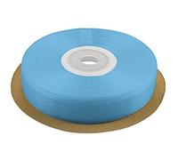 Netuno 1 rollo cinta organza satén azul claro 12 mm x 32 m cinta tela decorativa regalo manualidades boda comunión bautizo navidad cumpleaños envoltorios scrapbooking proyectos DIY
