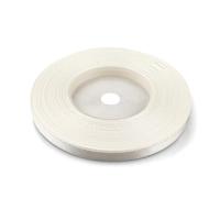 Netuno 1 rollo cinta raso crudo claro 6 mm x 32 m cinta tela decorativa regalo manualidades boda cumpleaños bautizo envoltorios scrapbooking tarjetas navidad proyectos DIY
