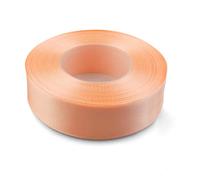 Netuno 1 rollo cinta raso melocotón 25 mm x 32 m cinta tela decorativa regalo manualidades boda cumpleaños bautizo envoltorios scrapbooking tarjetas navidad proyectos DIY