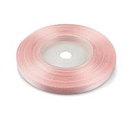 Netuno 1 rollo cinta raso rosa empolvado 6 mm x 32 m cinta tela decorativa regalo manualidades boda cumpleaños bautizo envoltorios scrapbooking tarjetas navidad proyectos DIY