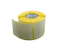 Netuno 1 rollo de etiquetas térmicas autoadhesivas blancas 60 x 40 mm núcleo de 40 mm 1000 unidades por rollo para impresoras envío códigos de barras precios cajas frascos logística embalaje casa