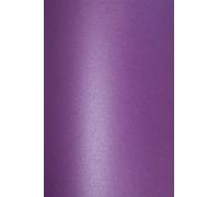 Netuno 10 hojas de cartulina perlada color morado A4 210 x 297 mm 290 g Cocktail Purple Rain papel nacarado en ambas caras para invitaciones boda tarjetas de felicitación folletos vales menú Navidad