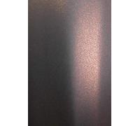 Netuno 100 hojas de cartulina nacarada color negro cobrizo A4 210 x 297 mm 250 g Aster Metallic Black Copper perlado en ambas caras para invitaciones boda tarjetas de felicitación folleto menús vale