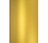 Netuno 100 hojas de papel nacarado color dorado A4 210 x 297 mm 120 g Aster Metallic Cherish perlado en ambas caras para invitaciones boda tarjeta scrapbooking manualidades origami vales menú Navidad