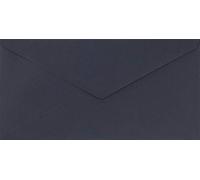 Netuno 100 sobres largos de color azul oscuro DL 110 x 220 mm 115g Sirio Color Dark Blu solapa en punta engomada sin ventana para invitaciones Navidad tarjeta de felicitación boda carta factura vales