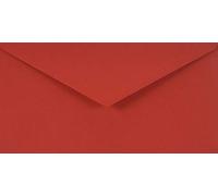 Netuno 100 sobres largos de color rojo DL 110 x 220 mm 115g Sirio Color Lampone solapa en punta engomada sin ventana para invitaciones Navidad tarjetas de felicitación bodas carta factura menú vales