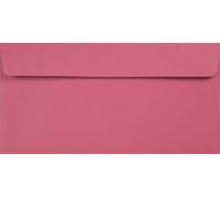Netuno 100 sobres largos de color rosado DL 110x220 mm 120g Kreative Magenta solapa recta autoadhesiva sin ventana reciclados coloridos para invitaciones tarjetas bodas cumpleaños folletos