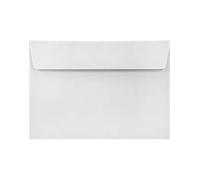 Netuno 100 sobres verjurados blancos C5 162 x 229 mm 120 g Acquerello Bianco solapa recta autoadhesiva sin ventana sobres elegantes para invitaciones boda tarjetas fotos cartas contratos diplomas
