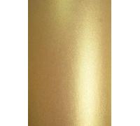 Netuno 20 hojas de cartulina nacarada color oro rústico A4 210 x 297 mm 300 g Aster Metallic Rustic Gold perlado en ambas caras para invitaciones boda tarjetas de felicitación folletos menú portadas