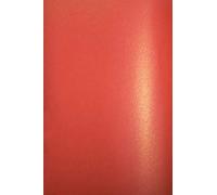 Netuno 20 hojas de cartulina nacarada color rojo A4 210 x 297 mm 280 g Aster Metallic Ruby Gold perlado en ambas caras para invitaciones boda tarjetas de felicitación scrapbooking folleto menús vale