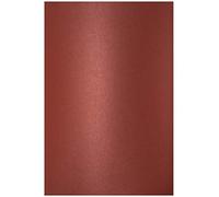 Netuno 20 hojas de cartulina nacarada color rojo oscuro A4 210 x 297 mm 250 g Aster Dark Red perlado en ambas caras para invitaciones bodas tarjetas de felicitación folletos Navidad menús vales caja