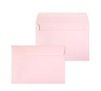 Netuno 20 sobres grandes de color rosa pastel C5 162 x 229 mm 120g solapa recta autoadhesiva sobres elegantes para tarjetas de felicitación invitaciones bodas A5 cartas empresa folletos menús