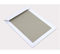 Netuno 25 sobres con fondo de cartón C4 229×324 mm blancos papel 120 g cierre autoadhesivo sin ventana para documentos certificados fotos