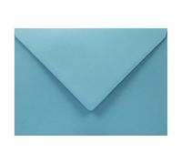Netuno 25 sobres de color azul C5 162 x 229 mm 140g Woodstock Azzurro solapa en pico engomada sin ventana coloridos reciclados para invitaciones tarjetas Navidad boda bautizo vales