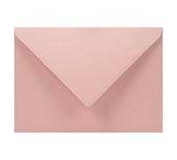 Netuno 25 sobres de color rosa pálido C5 162 x 229 mm 140g Woodstock Cipria solapa en pico engomada sin ventana coloridos reciclados para invitaciones tarjetas Navidad boda bautizo vales