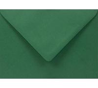 Netuno 25 sobres de color verde oscuro B6 125 x 175 mm 115 g Sirio Color Foglia solapa en punta engomada sin ventana para invitaciones bodas tarjetas de felicitación folletos Navidad carta vale menú