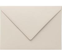 Netuno 25 sobres texturizados C5 gris 162x229 mm 140g Nettuno Perla solapa en pico cierre húmedo sobres elegantes estructurados para invitaciones cartas documentos tarjetas de felicitación