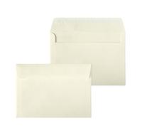 Netuno 250 sobres grandes de color ecru estriado C5 162 x 229 mm 120g solapa recta autoadhesiva sobres elegantes para tarjetas de felicitación invitaciones bodas A5 cartas empresa folletos menús