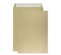 Netuno 250 sobres marrón B4 250 x 353 mm 100 g papel kraft sin ventana solapa recta cierre autoadhesivo para documentos contratos y facturas
