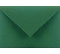Netuno 25x sobres de colores verdes oscuros DIN C5 162x229mm 115g Sirio Color Foglia solapa engomada puntiaguda sin ventana para invitaciones Navidad tarjetas boda facturas dinero bricolaje folletos