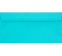 Netuno 25x sobres largos de color azules DIN DL 110x220mm 90g Burano Azzurro Reale solapa autoadhesiva recta sin ventana para invitaciones boda tarjetas felicitación Navidad dinero bricolaje bautismo