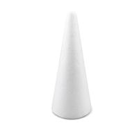 Netuno 5 conos poliestireno blanco 15 cm espuma manualidades modelado decoración DIY proyectos artísticos bricolaje